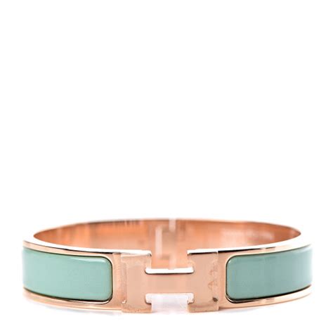 hermes h bracelt vert aqua|how to use hermes h bracelet.